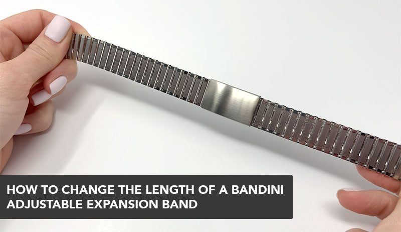 HOW TO CHANGE THE LENGTH OF A BANDINI ADJUSTABLE EXPANSION BAND