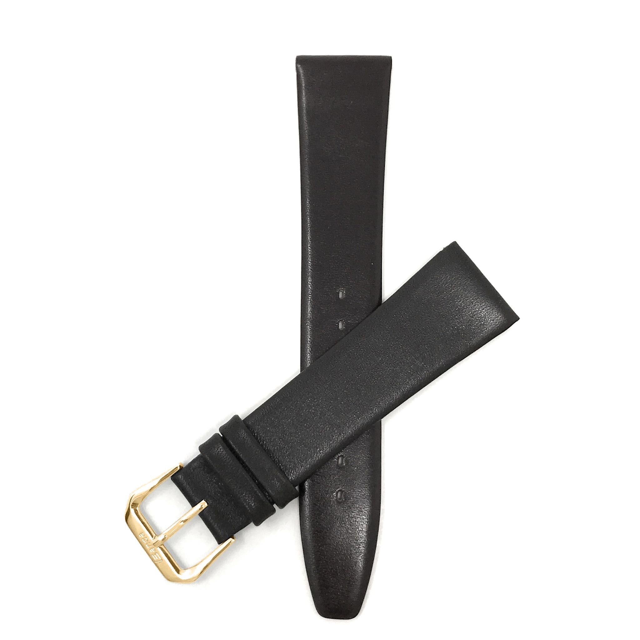 Bandini Leather Classic Watch Band, 10mm 12mm 14mm 16mm 18mm 20mm 22mm