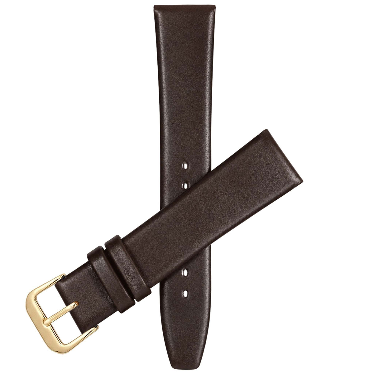 Bandini Leather Classic Watch Band, 10mm 12mm 14mm 16mm 18mm 20mm 22mm