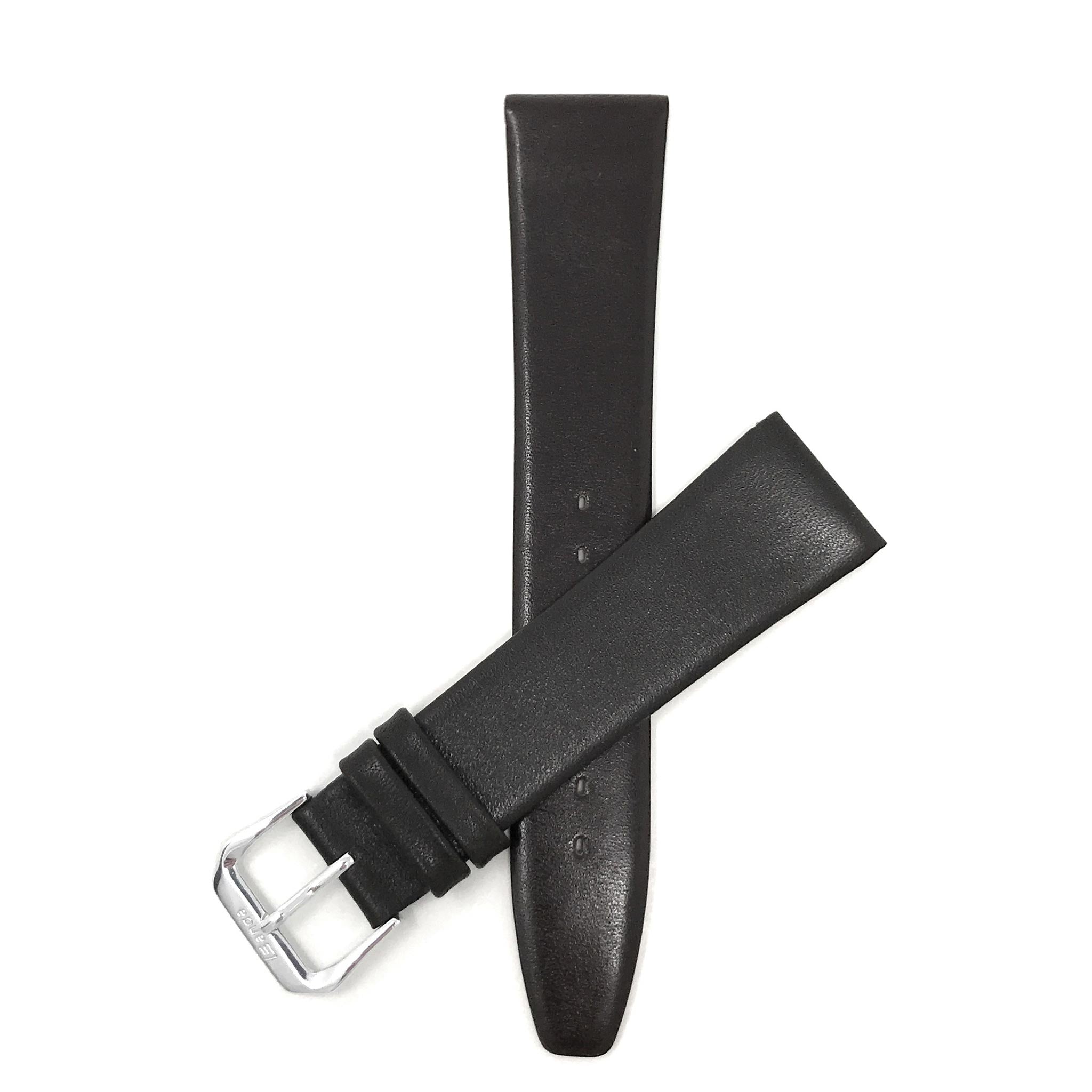 Bandini Leather Classic Watch Band, 10mm 12mm 14mm 16mm 18mm 20mm 22mm