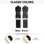 Bandini Leather Classic Watch Band, 10mm 12mm 14mm 16mm 18mm 20mm 22mm