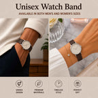 Bandini Leather Classic Watch Band, 10mm 12mm 14mm 16mm 18mm 20mm 22mm