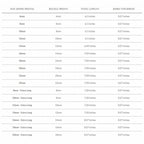 Bandini Thin Leather Classic Watch Band for Men, Women, 10mm to 24mm