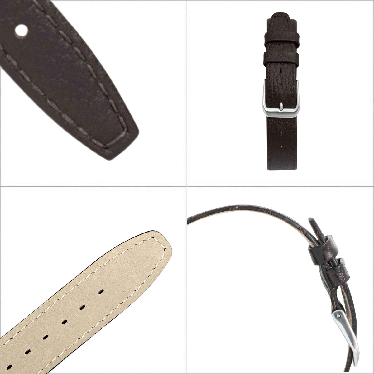 Bandini Leather Watch Band – 10mm 12mm 14mm 16mm 18mm 20mm 22mm 24mm