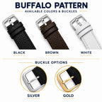 Bandini Leather Watch Band – 10mm 12mm 14mm 16mm 18mm 20mm 22mm 24mm