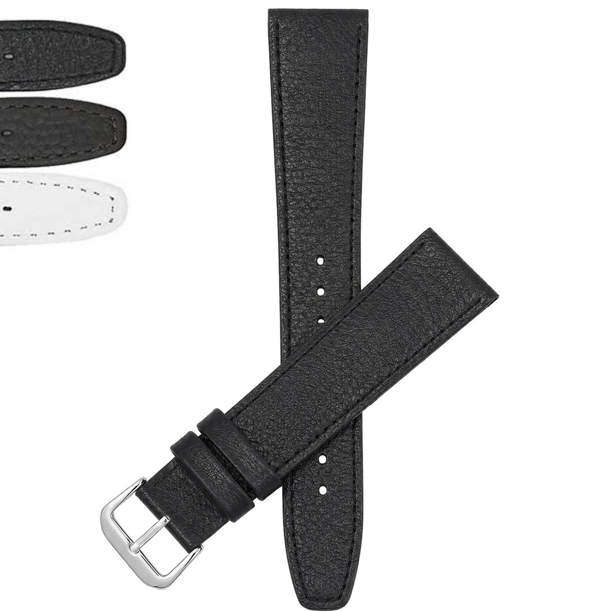 Bandini Leather Watch Band – 10mm 12mm 14mm 16mm 18mm 20mm 22mm 24mm