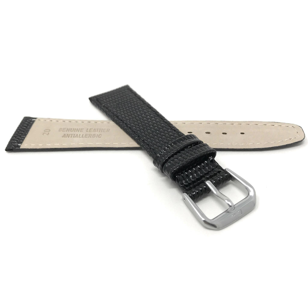 Bandini Leather Lizard Patter Watch Band – 10mm 12mm 14mm 16mm 18mm 20mm