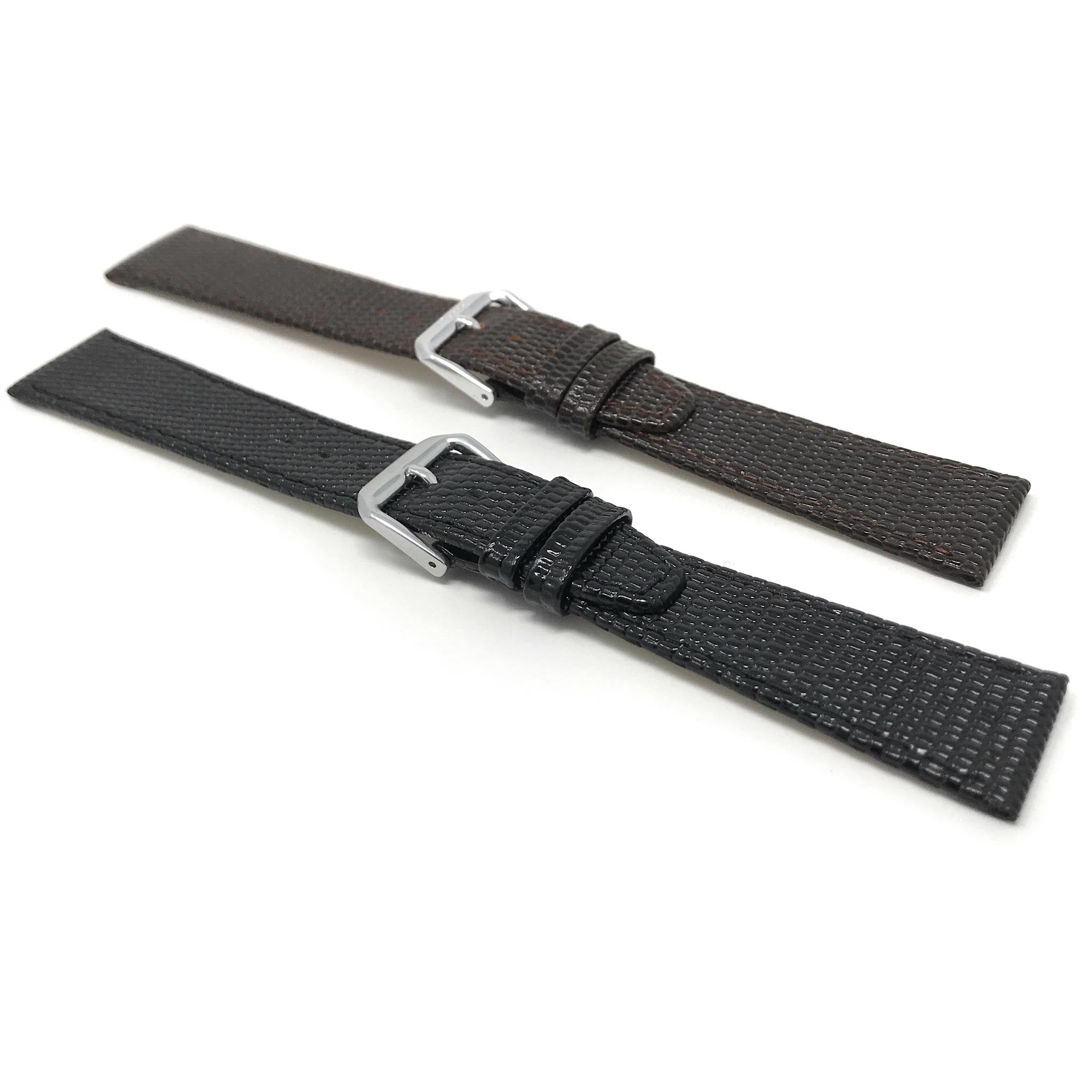 Bandini Leather Lizard Patter Watch Band – 10mm 12mm 14mm 16mm 18mm 20mm