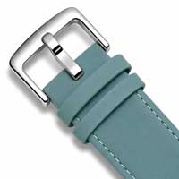 Baby Blue / Silver Buckle