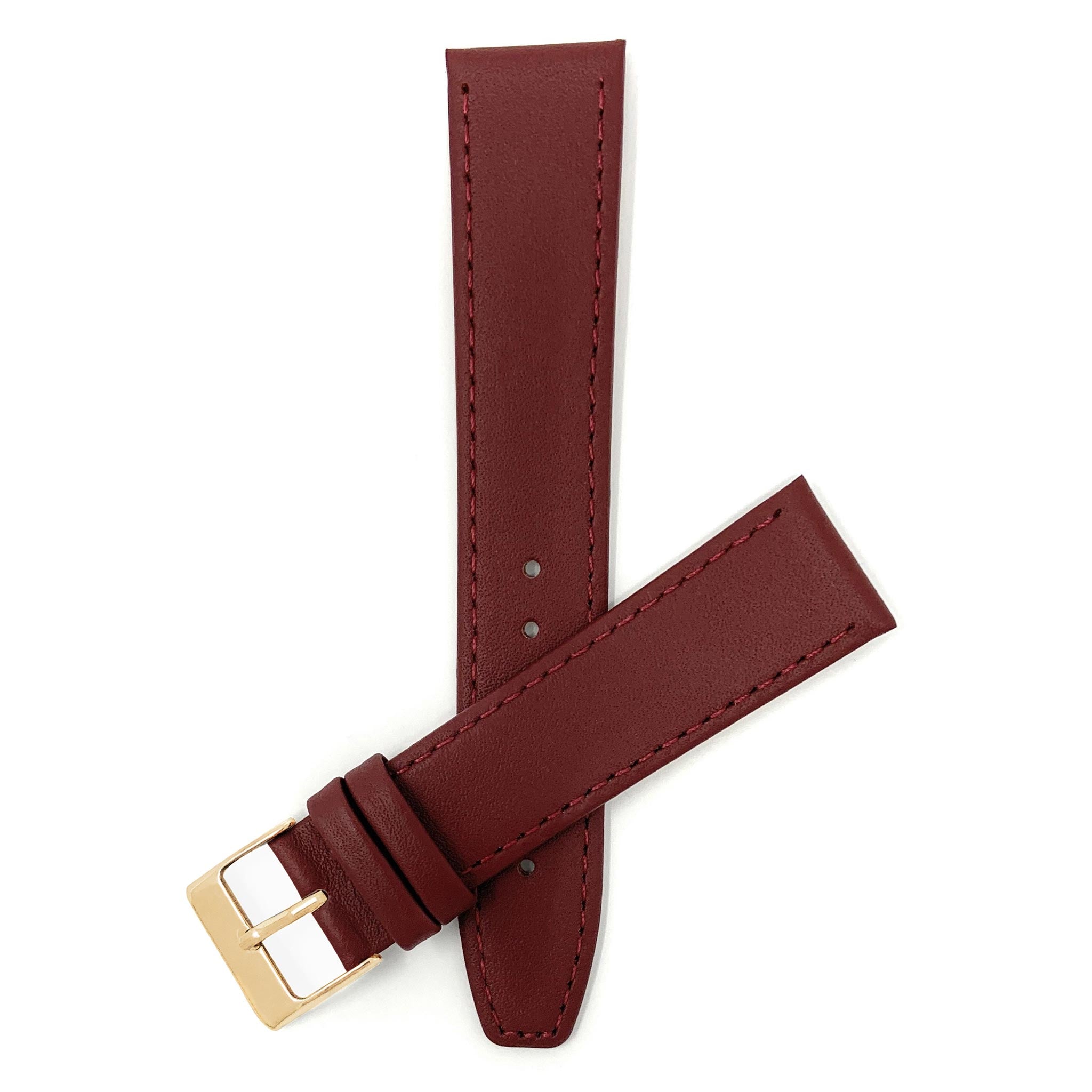 Bandini Thin Leather Watch Band – 12mm 14mm 16mm 18mm 20mm 22mm