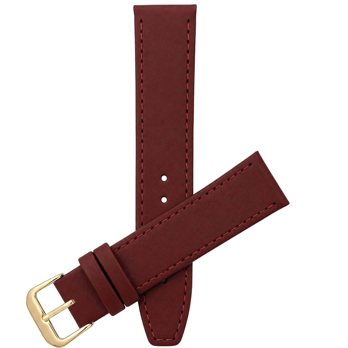 Bandini Thin Leather Watch Band – 12mm 14mm 16mm 18mm 20mm 22mm