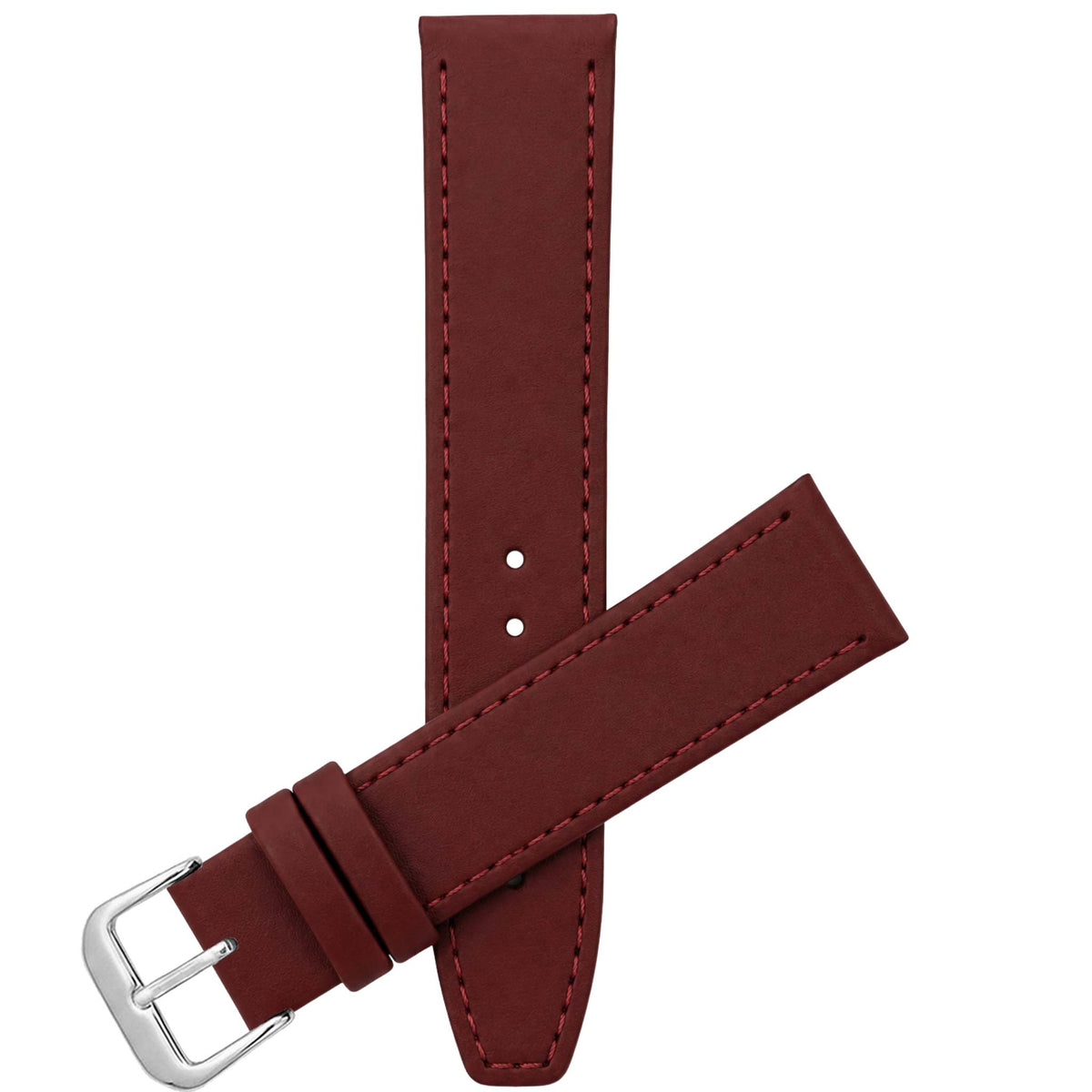 Bandini Thin Leather Watch Band – 12mm 14mm 16mm 18mm 20mm 22mm