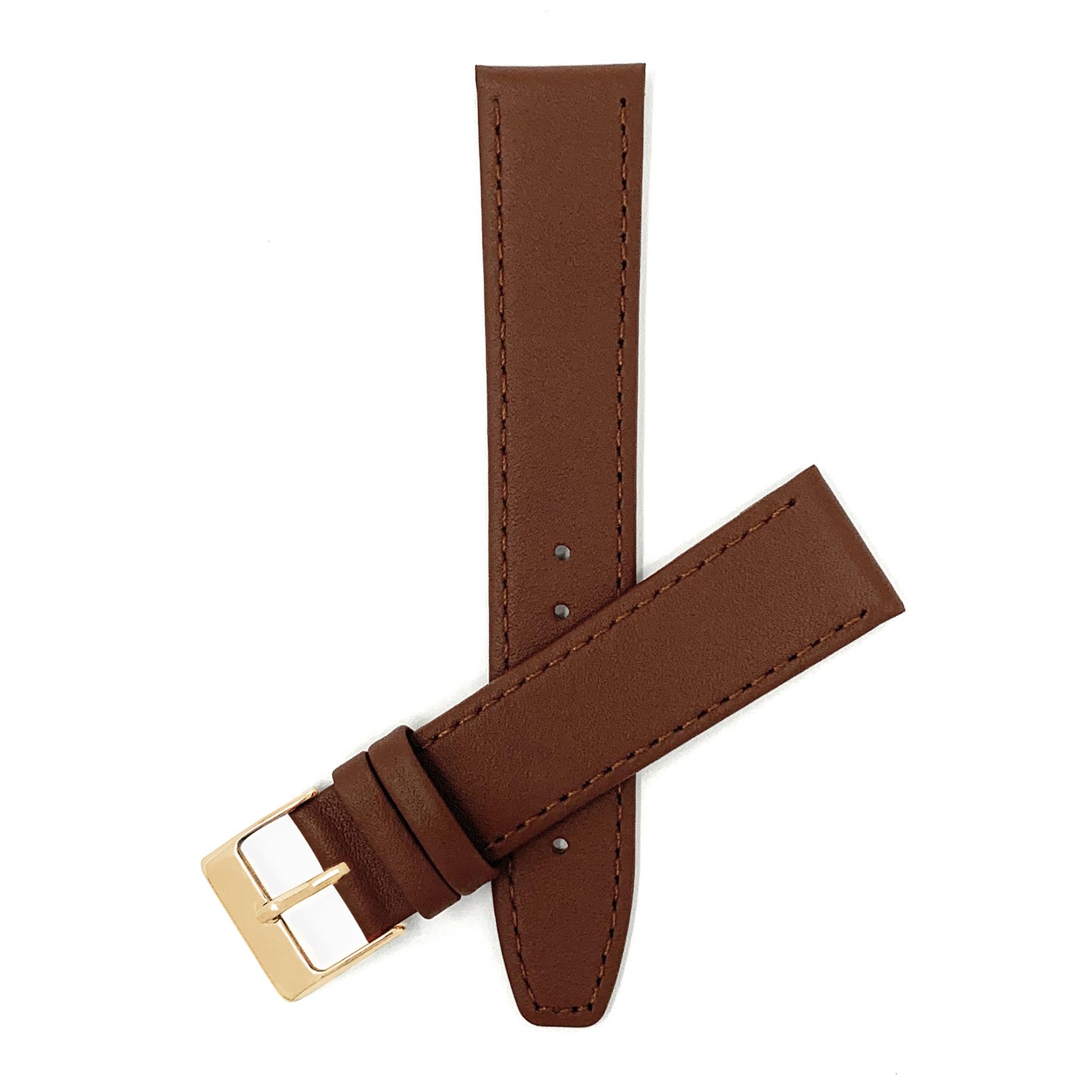 Bandini Thin Leather Watch Band – 12mm 14mm 16mm 18mm 20mm 22mm