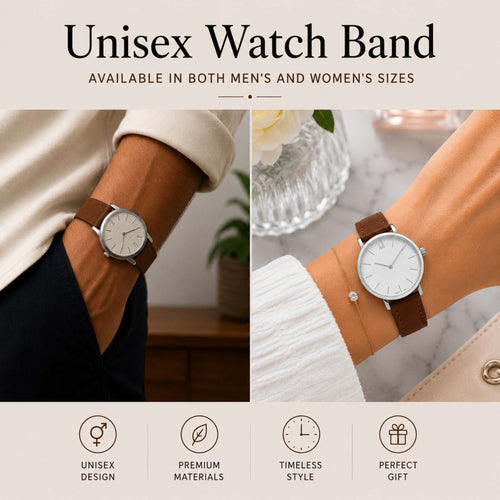 Bandini Thin Leather Watch Band – 12mm 14mm 16mm 18mm 20mm 22mm