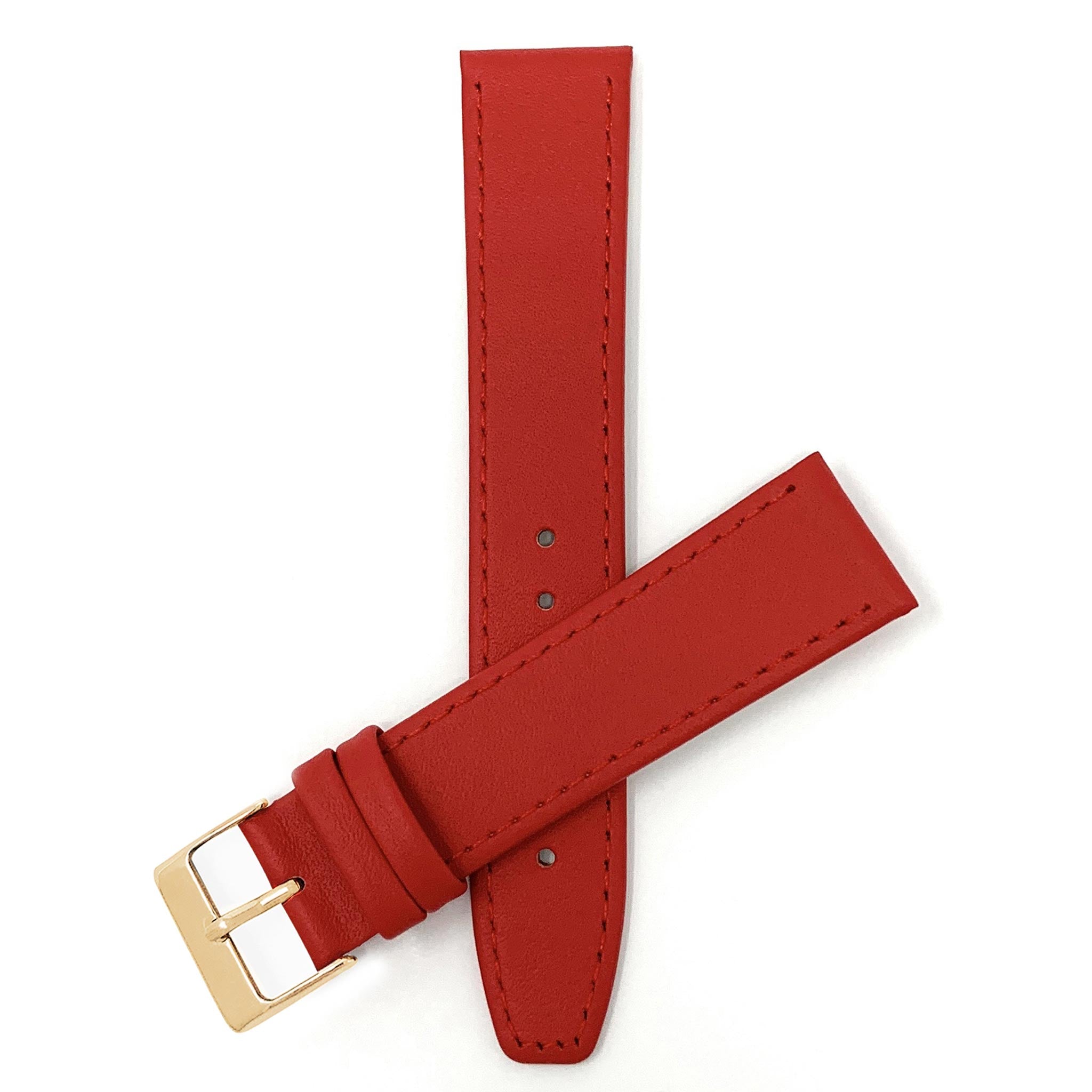 Bandini Thin Leather Watch Band – 12mm 14mm 16mm 18mm 20mm 22mm