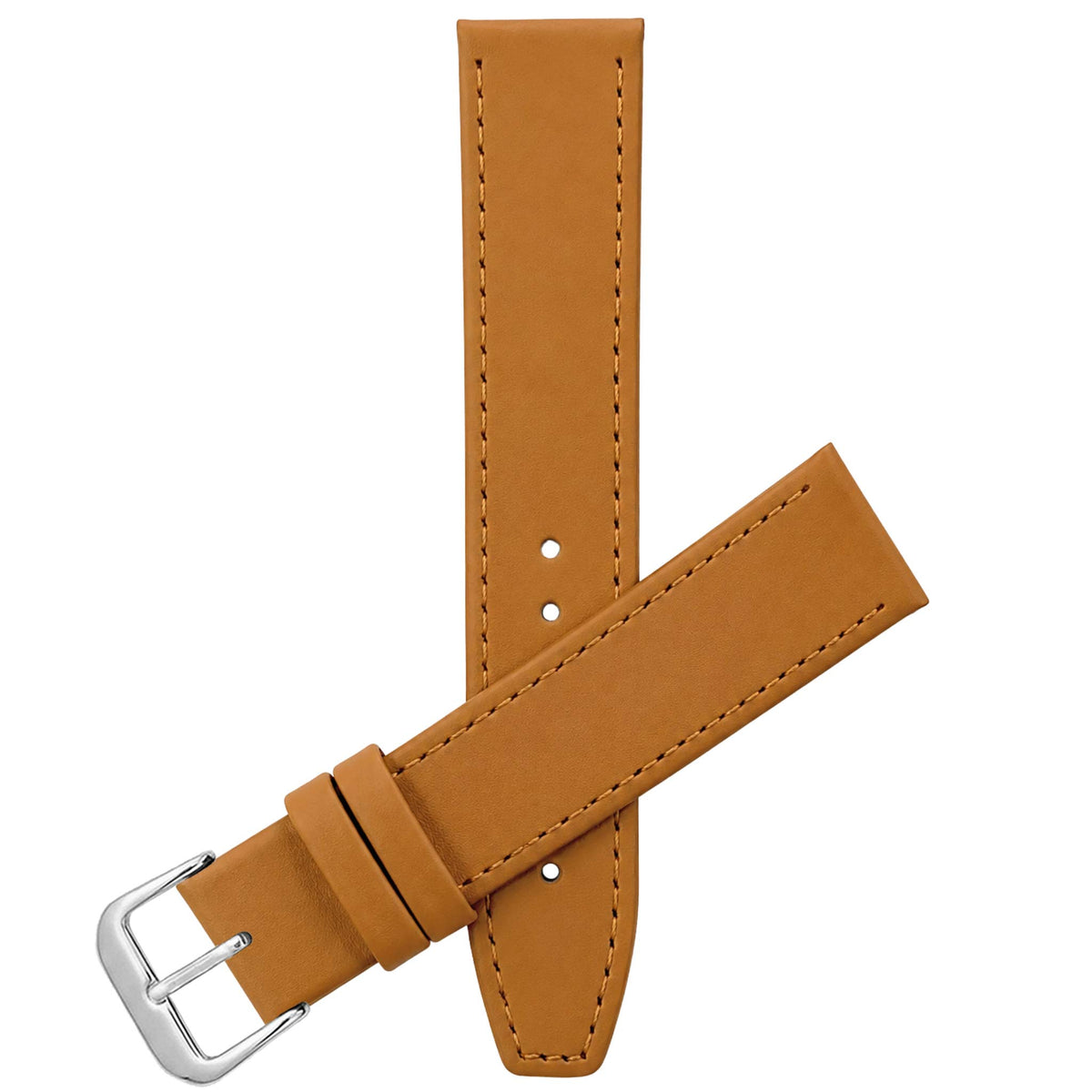 Bandini Thin Leather Watch Band – 12mm 14mm 16mm 18mm 20mm 22mm