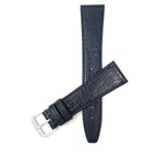 Bandini Classic Leather Lizard Pattern Watch Band for Men, Women, 10mm to 20mm