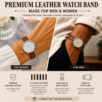 Bandini Leather Watch Band – 10mm 12mm 14mm 16mm 18mm 20mm