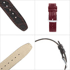 Bandini Leather Crocodile Pattern Watch Band – 10mm 12mm 14mm 16mm 18mm 20mm