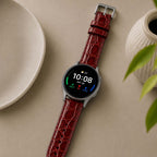 Bandini Leather Crocodile Pattern Watch Band – 10mm 12mm 14mm 16mm 18mm 20mm