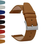 Bandini Quick Release Leather Watch Band - 12mm 14mm 16mm 18mm 20mm 22mm