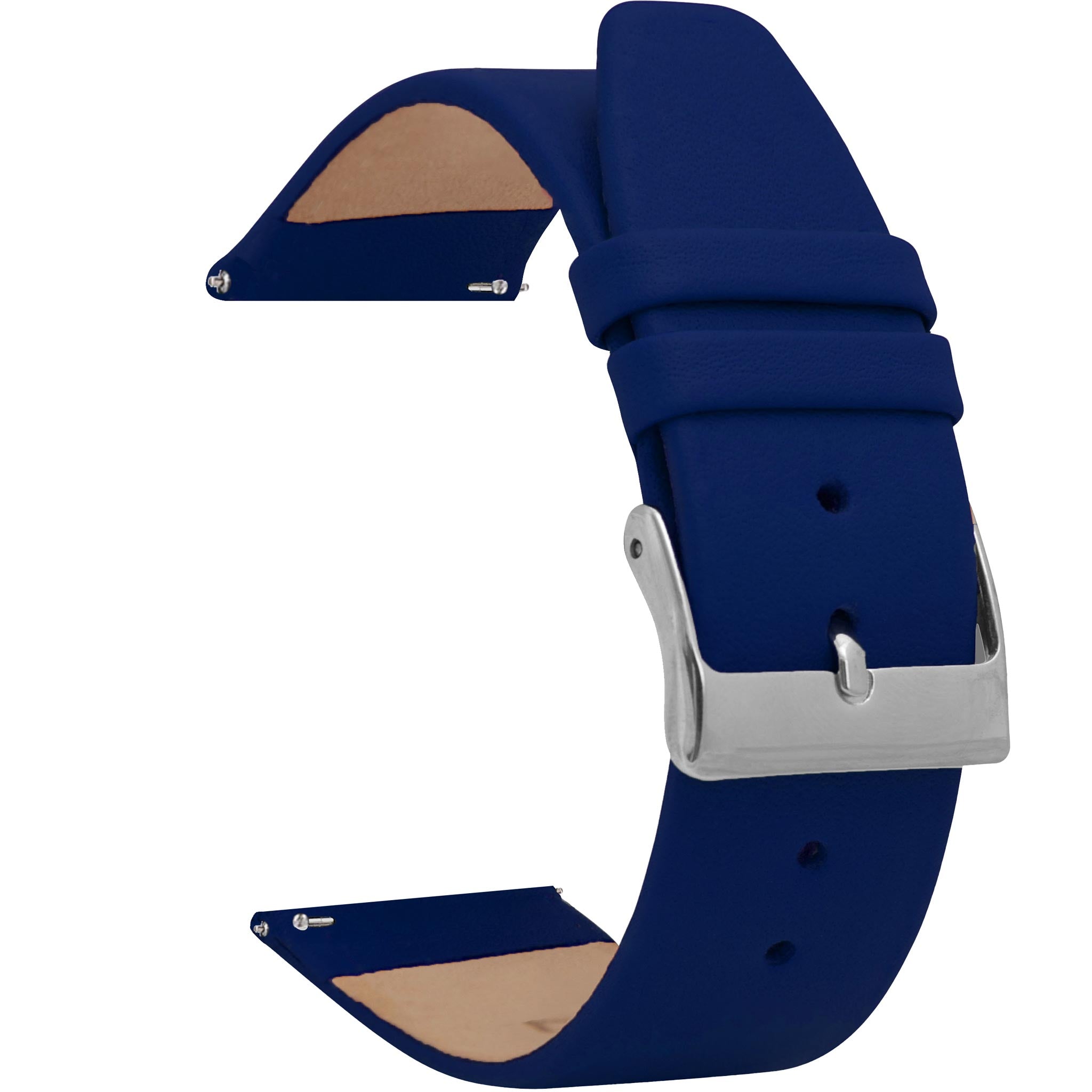 Bandini Quick Release Leather Watch Band - 12mm 14mm 16mm 18mm 20mm 22mm