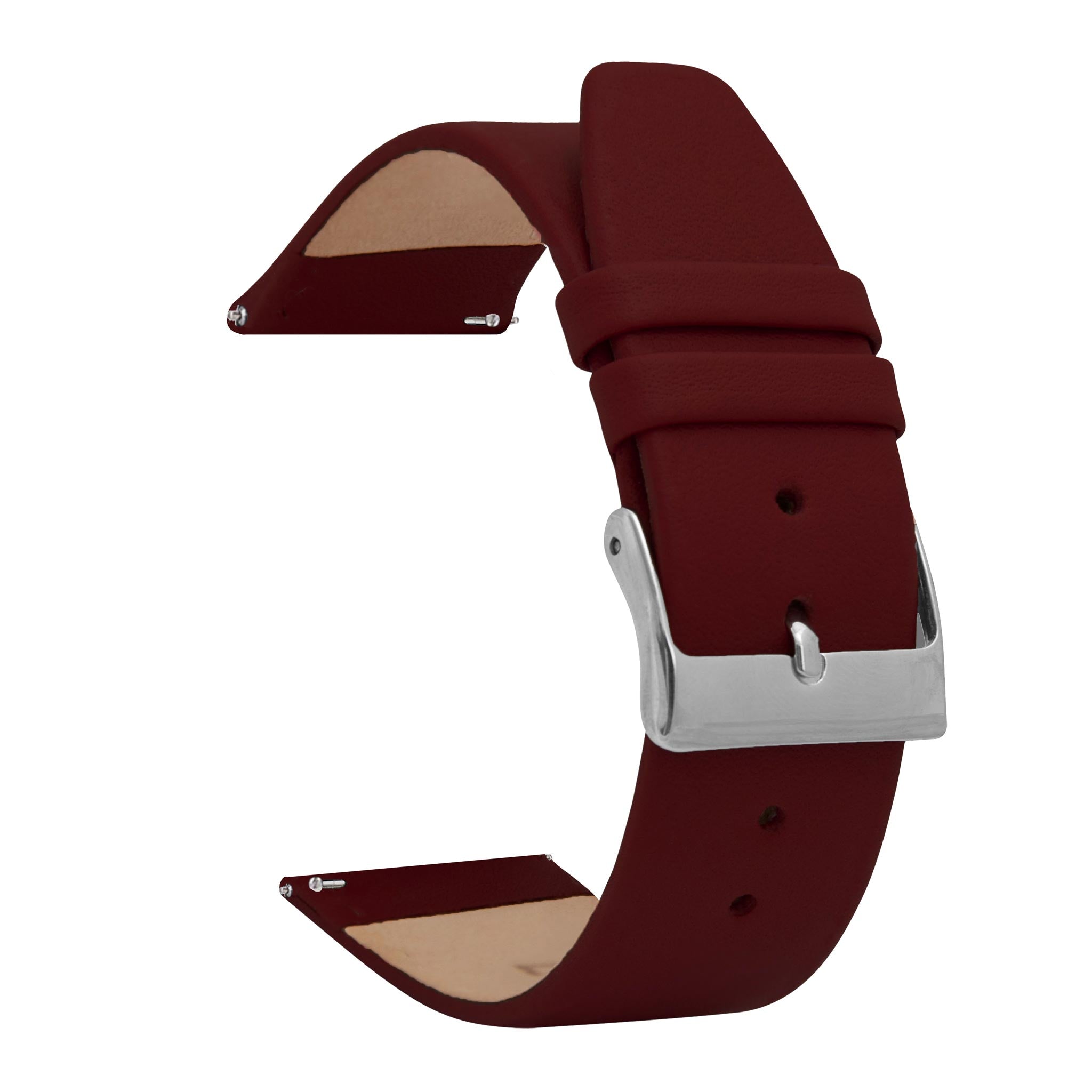 Bandini Quick Release Leather Watch Band - 12mm 14mm 16mm 18mm 20mm 22mm