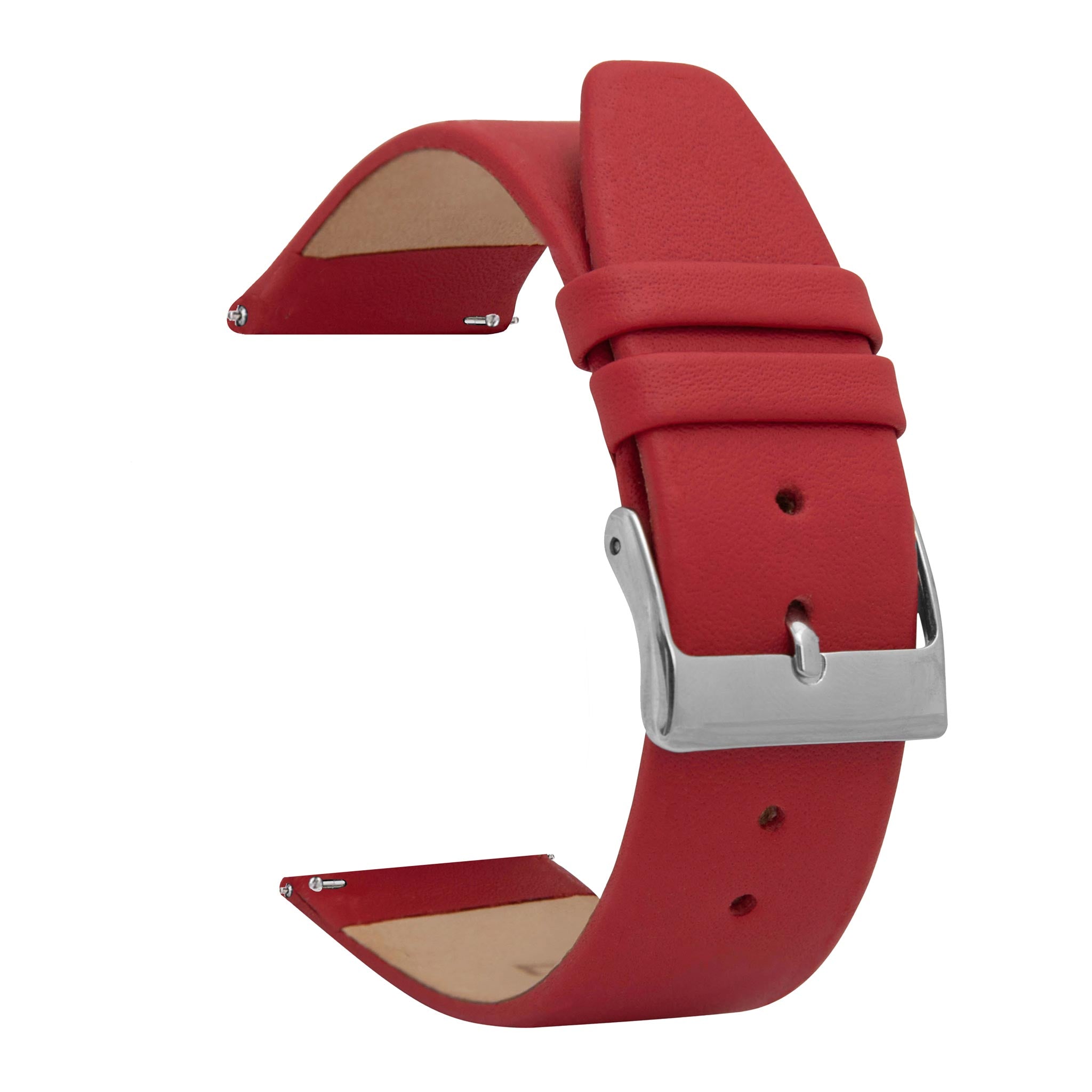 Bandini Quick Release Leather Watch Band - 12mm 14mm 16mm 18mm 20mm 22mm