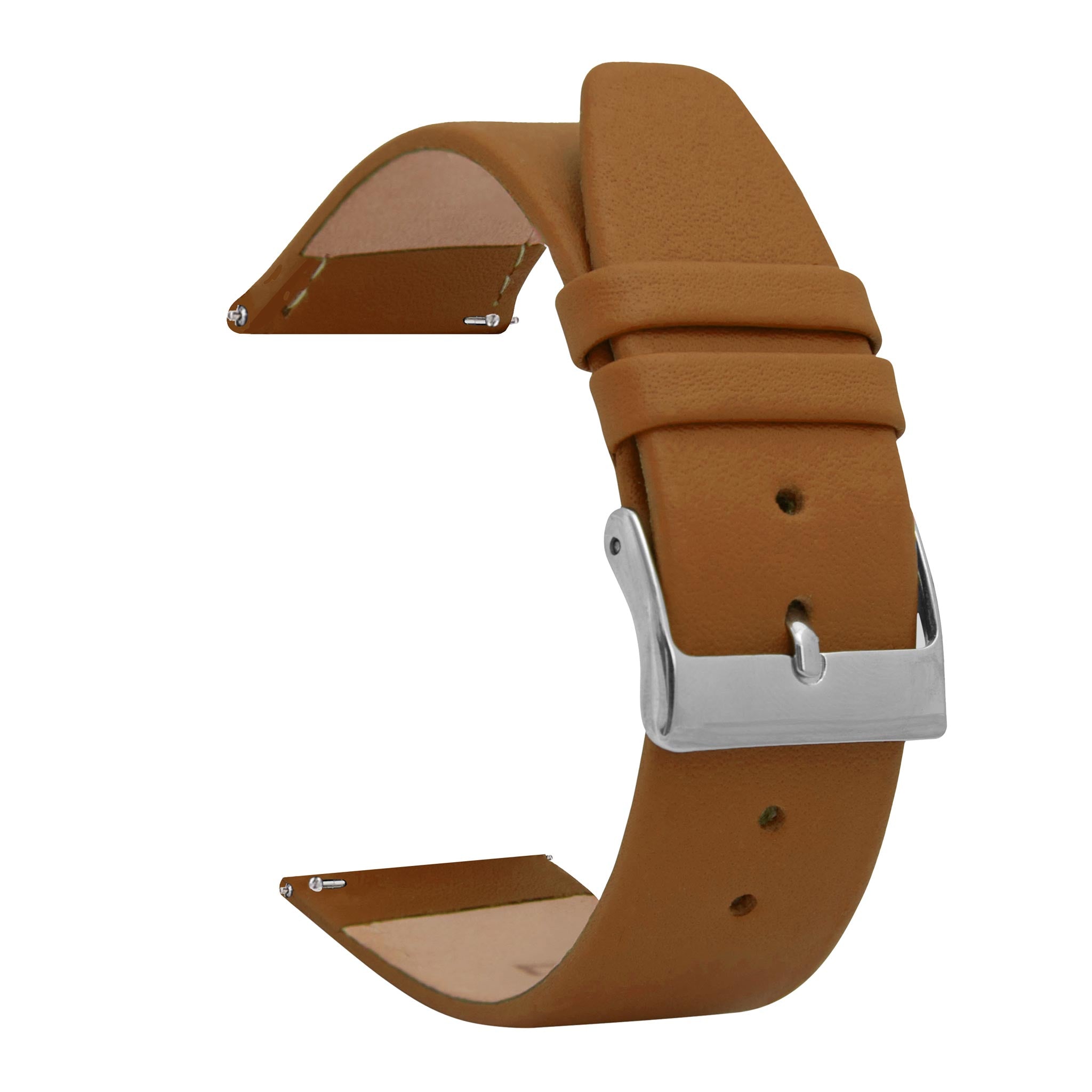 Bandini Quick Release Leather Watch Band - 12mm 14mm 16mm 18mm 20mm 22mm
