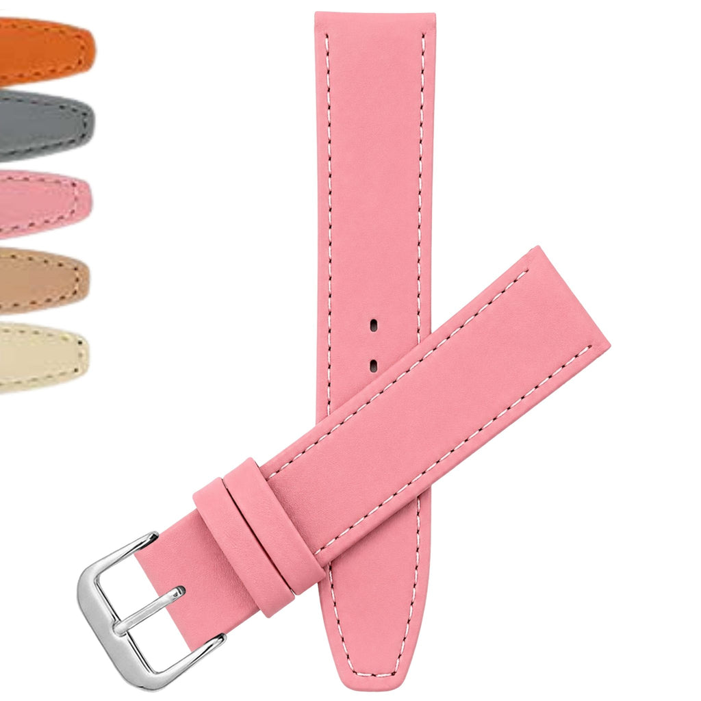 Bandini Classic Leather Watch Band – 12mm 14mm 16mm 18mm 20mm 22mm