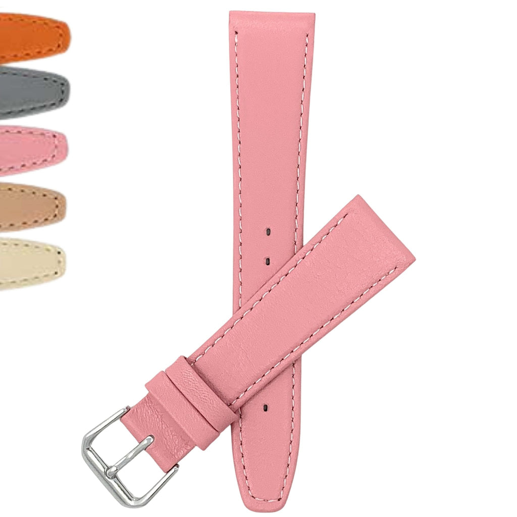 Bandini Classic Leather Watch Band – 12mm 14mm 16mm 18mm 20mm 22mm