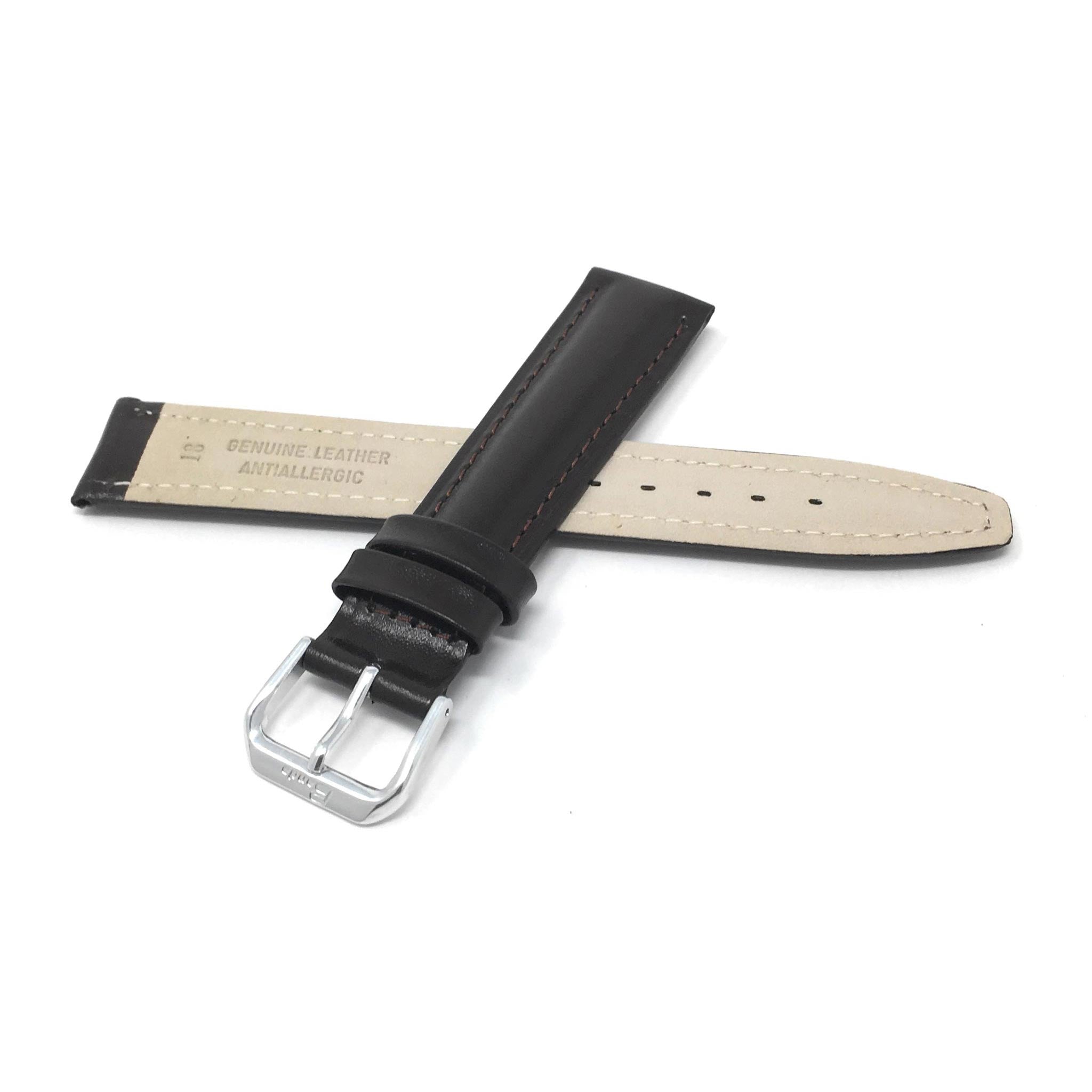 Bandini Leather Classic Watch Band - Short, Standard, Long, Extra Long