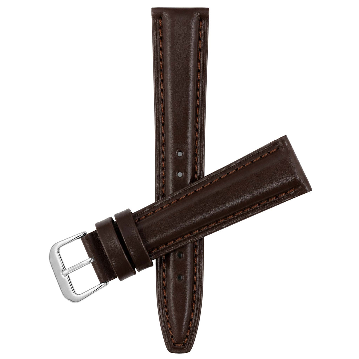 Bandini Leather Classic Watch Band - Short, Standard, Long, Extra Long