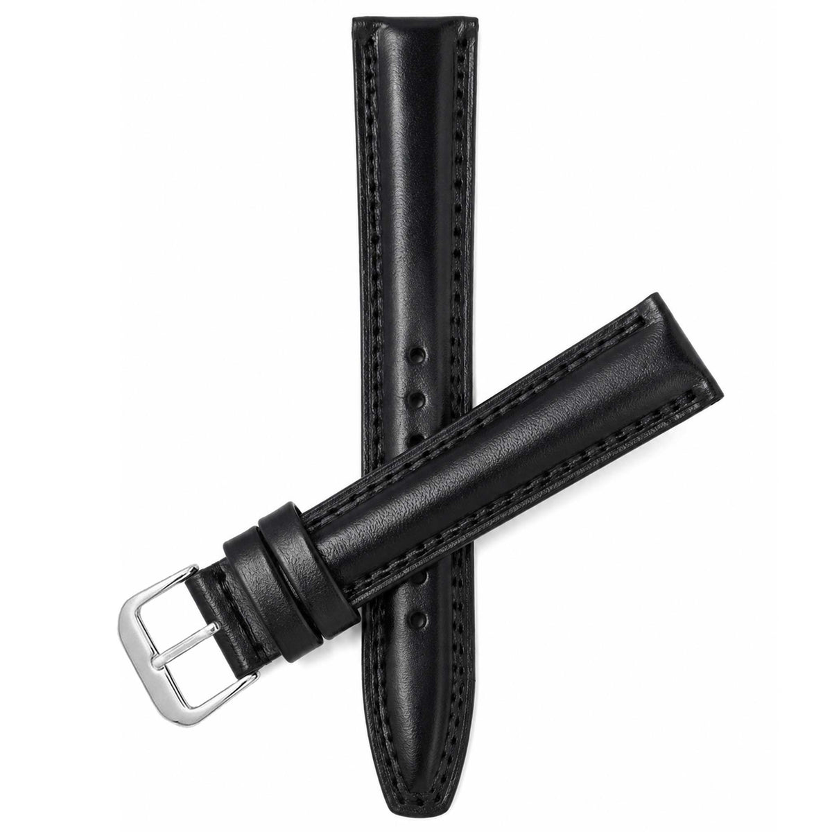 Bandini Leather Classic Watch Band - Short, Standard, Long, Extra Long