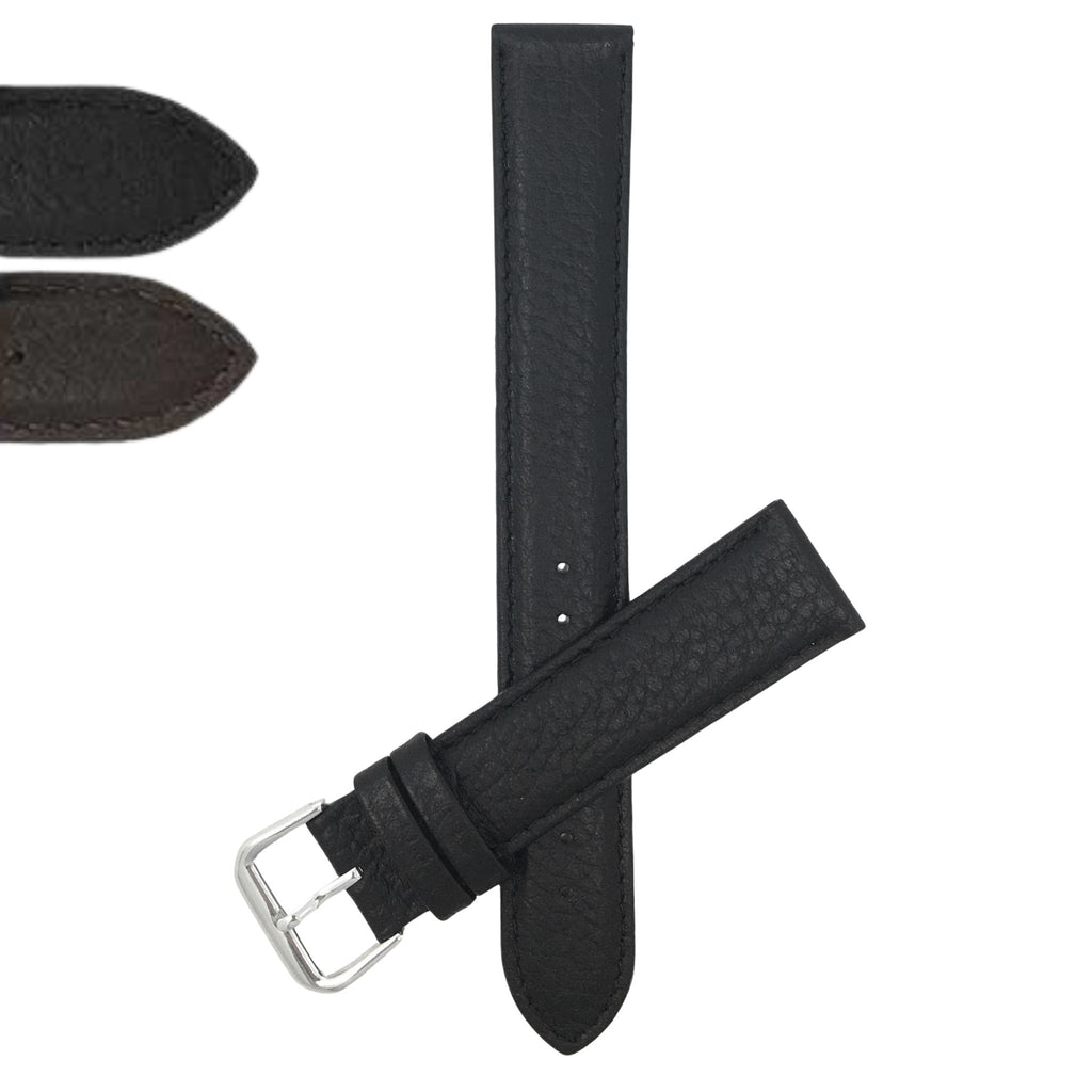 Bandini Double Extra Long XXL Leather Watch Band – 12mm to 20mm