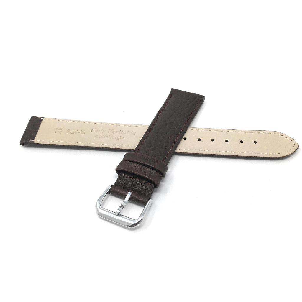 Bandini Double Extra Long XXL Leather Watch Band – 12mm to 20mm