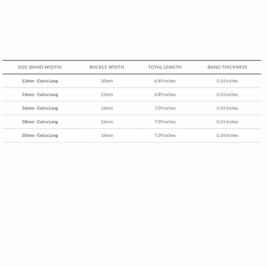 Bandini Leather Lizard Pattern Watch Band – 12mm 14mm 16mm 18mm 20mm