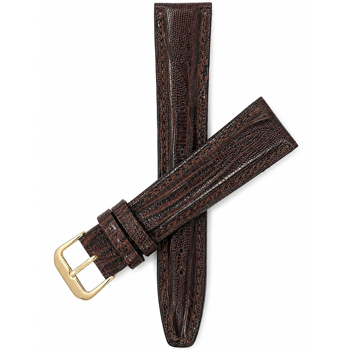 Bandini Leather Lizard Pattern Watch Band – 12mm 14mm 16mm 18mm 20mm