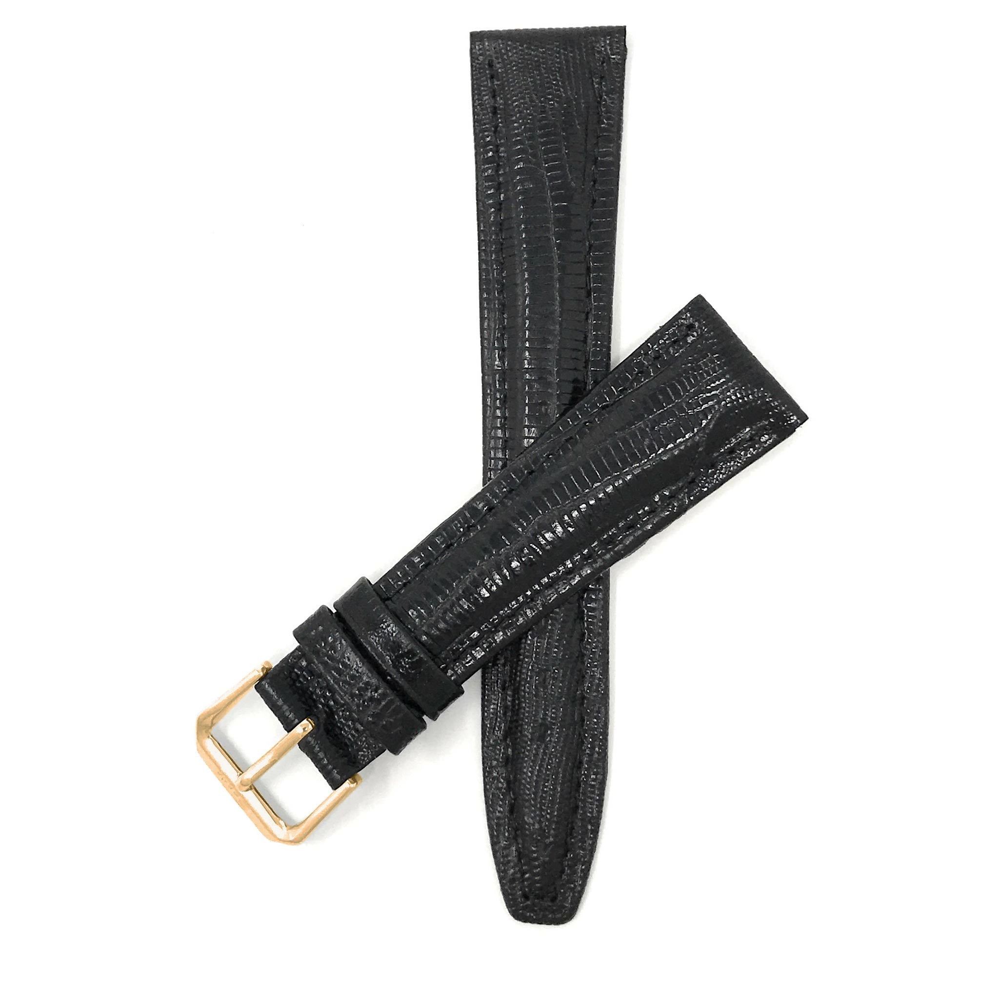 Bandini Leather Lizard Pattern Watch Band – 12mm 14mm 16mm 18mm 20mm