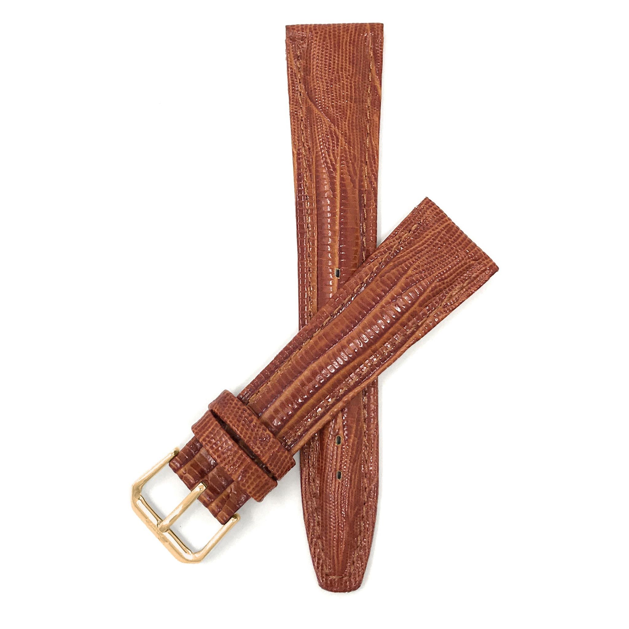 Bandini Leather Lizard Pattern Watch Band – 12mm 14mm 16mm 18mm 20mm