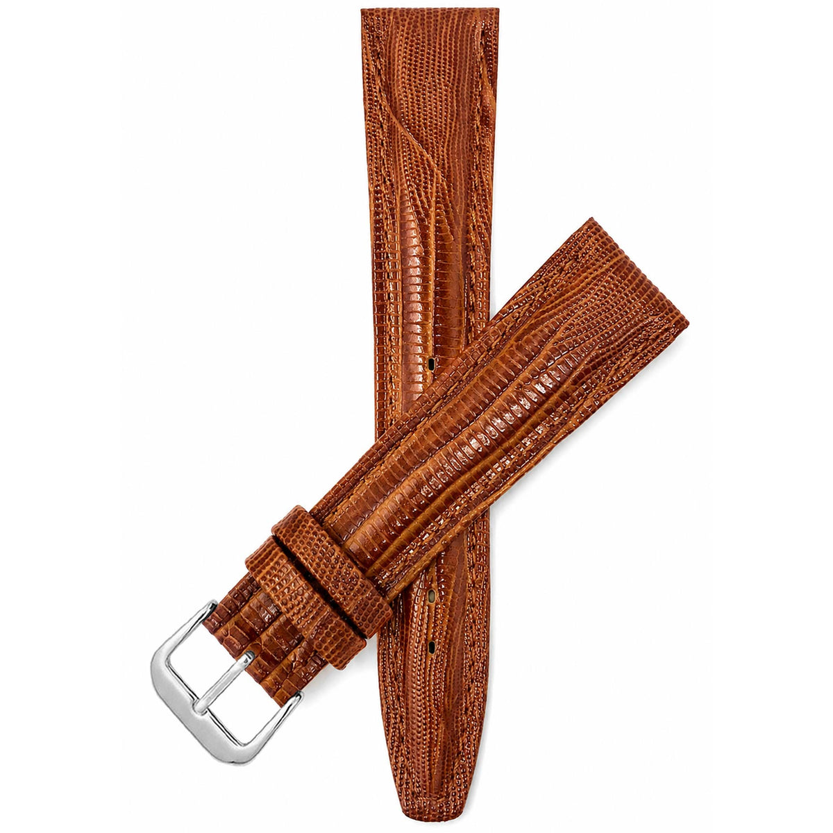 Bandini Leather Lizard Pattern Watch Band – 12mm 14mm 16mm 18mm 20mm