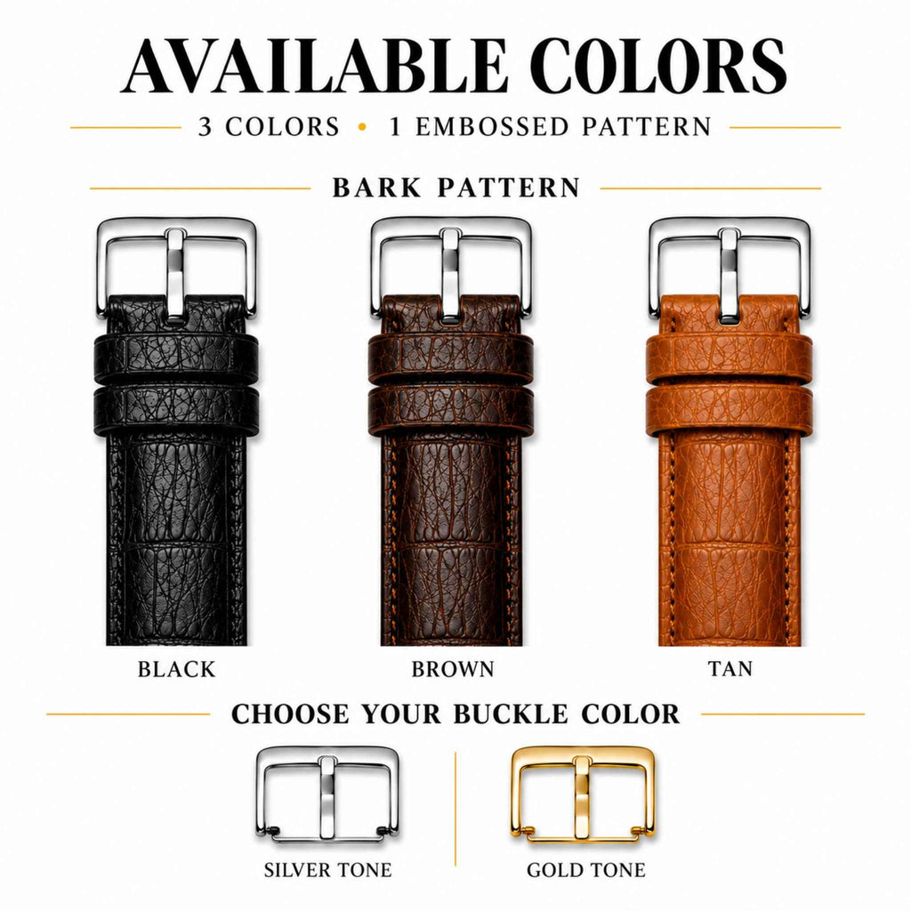 Bandini Leather Watch Band – 12mm 14mm 16mm 18mm 20mm