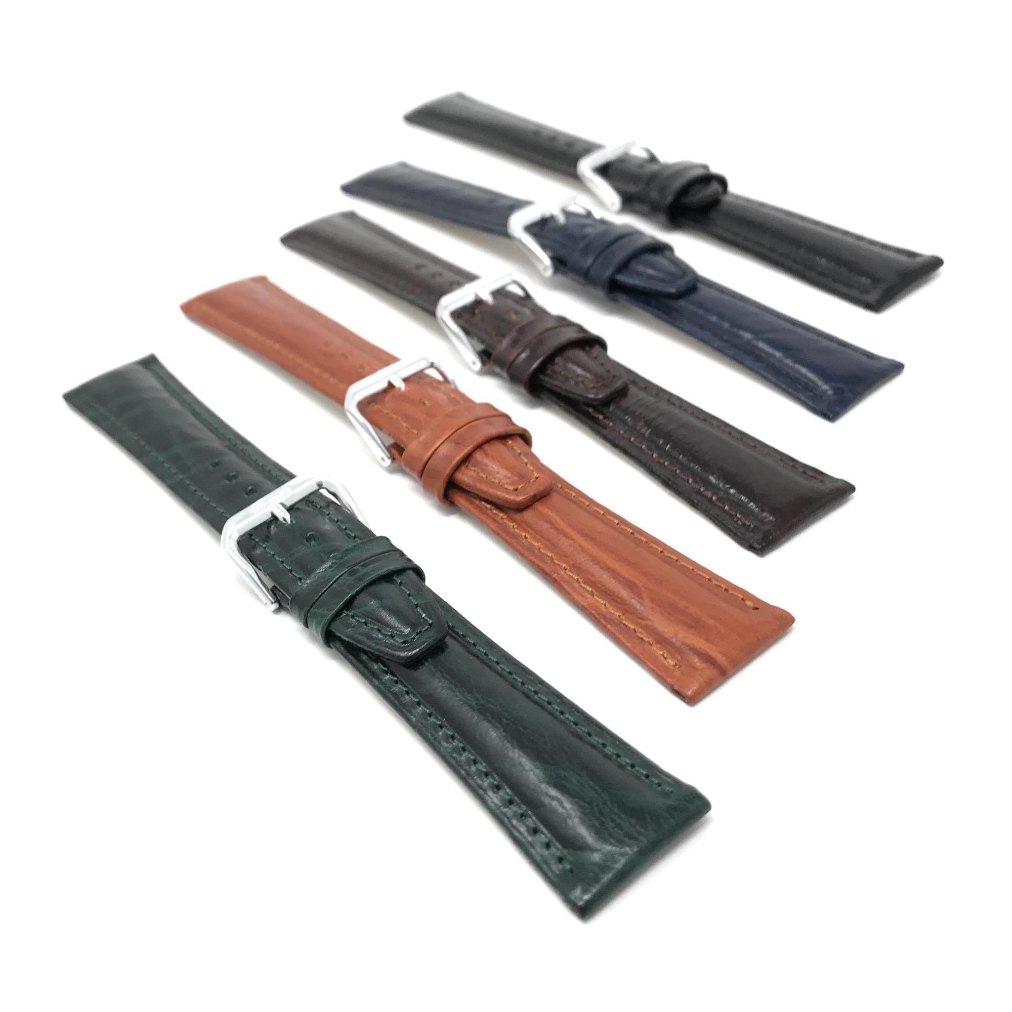 Bandini Leather Watch Band – 12mm 14mm 16mm 18mm 20mm