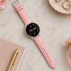 Bandini Leather Alligator Pattern Watch Band – 12mm to 20mm - Unisex