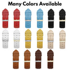 Bandini Leather Alligator Pattern Watch Band – 12mm to 22mm - Unisex