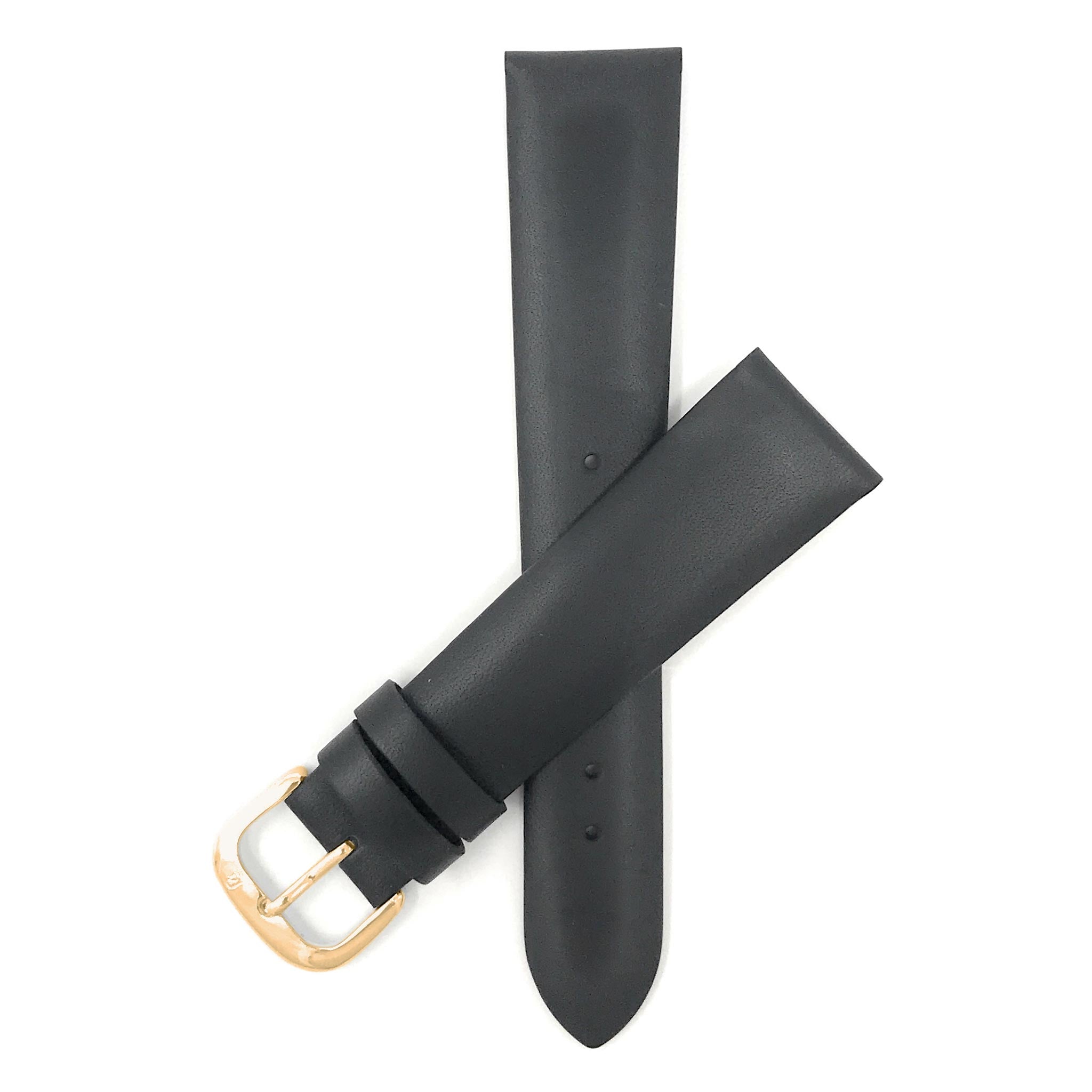 Bandini Leather Classic Watch Band, 12mm 14mm 16mm 18mm 20mm 22mm 24mm