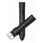 Bandini Leather Alligator Pattern Watch Band – 12mm to 20mm - Unisex