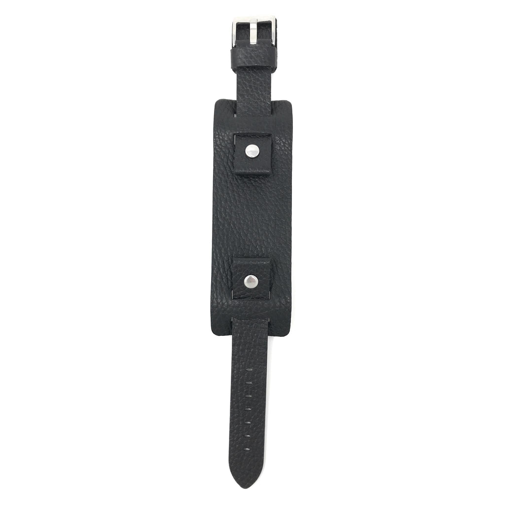 Bandini Leather Wrist Cuff Watch Band – 20mm 22mm