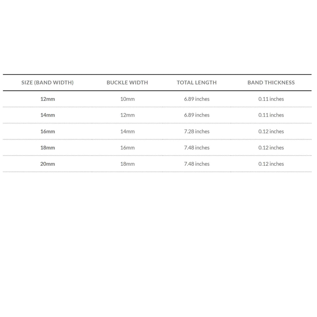 Bandini Slim Leather Watch Strap, Semi Glossy