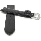 Bandini Slim Leather Watch Strap, Semi Glossy